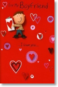 Boyfriend, Boyfriend Valentine's Day Card