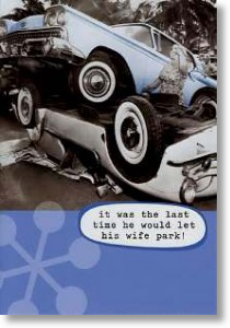 Accident, Funny Birthday Card