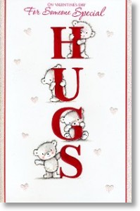 Hugs, Cute Valentine's Day Card