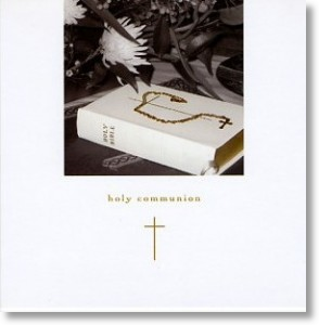 Communion, Holy Communion Card