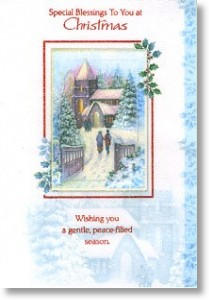 Special Blessings, Religious General Christmas Card