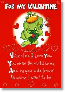 Mean the World, Funny Valentine's Day Card