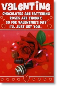 Poem, Funny Rude Valentine's Day Card