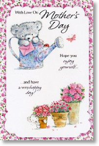 Flowerpots, Cute Mother's Day Card
