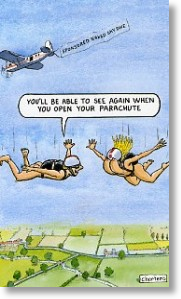 Naked Sky Dive