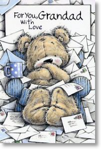 Fan Mail, Grandad Birthday Card