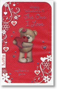 Heart is Yours, Cute Large Valentine's Day Card