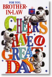 Cheers, Brother-in-law Birthday Card