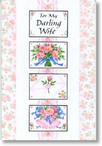 Darling Wife, Wife Anniversary Card