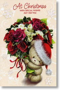 Xmas Bouquet, Cute General Christmas Card