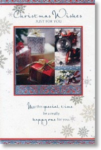 Presents & Baubles, General Christmas Card