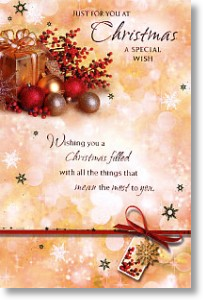 Special Wish, General Christmas Card