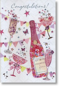 Fizz, Congratulations Card