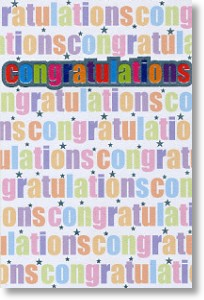 Enjoy Your Celebrations, Congratulations Card