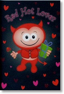 Red Hot Lover, Valentine's Day Card