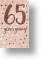 65 Years Young, 65th Birthday Card