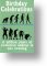 Evolution, Funny Birthday Card