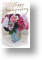 Memories, Floral Anniversary Card