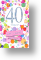 Bubbles, 40th Birthday Card