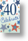 Celebrate, 40th Birthday Card