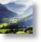 Thorneythwaite Farm, Scenic Blank Card